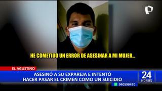 La Victoria: hombre asesina a su expareja y trata de hacer creer a familiares que ella se había suicidado