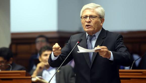 Jorge Castro fue vicepresidente de la Comisión Lava Jato. El Frente Amplio lo separó del grupo en diciembre pasado. (Foto: Congreso)