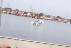 Iquitos: Avioneta choca contra embarcación y se hunde en el río Itaya