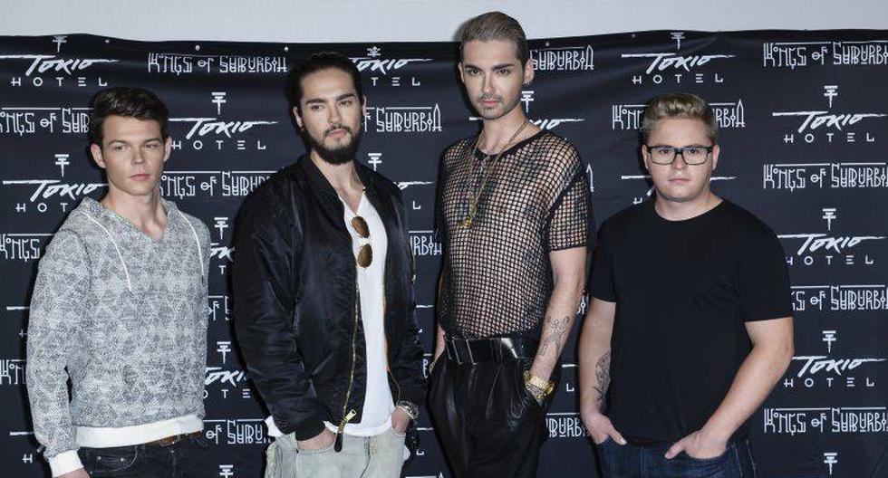 Banda alemana Tokio Hotel. (Foto: Getty Images)