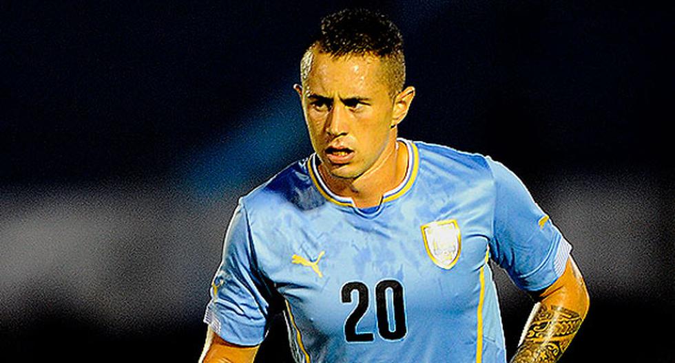 Rodrigo Amaral el delantero que espera ser goleador con Uruguay. (Foto: Difusión)