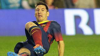 Lionel Messi será baja entre seis y ocho semanas por una rotura muscular
