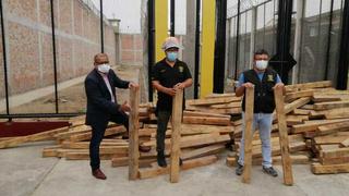 Tumbes: internos producirán nuevos artículos con más de 300 troncos de madera Guayacán y Zapote