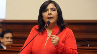 Ana Jara: "Hay hostigamiento y asfixia contra Nadine Heredia"