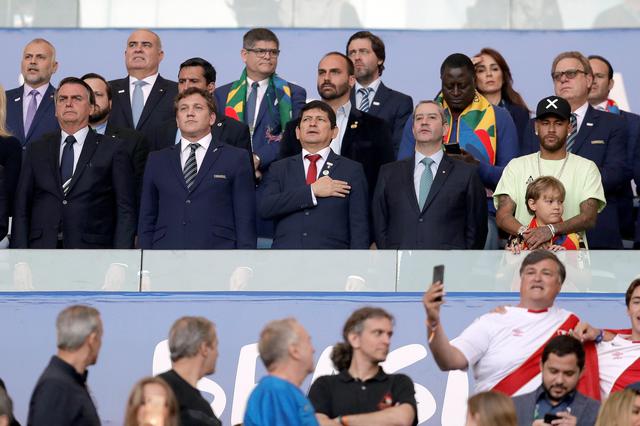Perú vs. Brasil EN VIVO: Neymar presente en el Maracaná para presenciar la final de Copa América | Foto: AFP