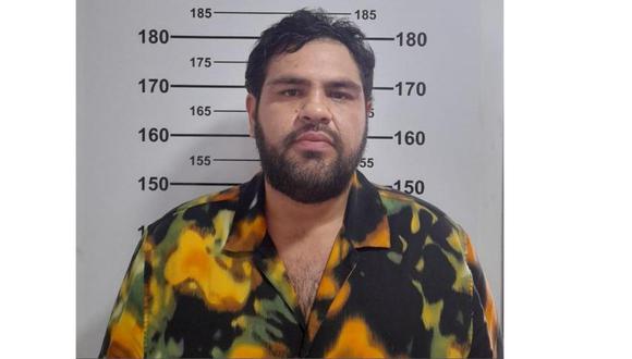 Brian Donaciano Olguín Verdugo, presunto capo mexicano capturado en Colombia.