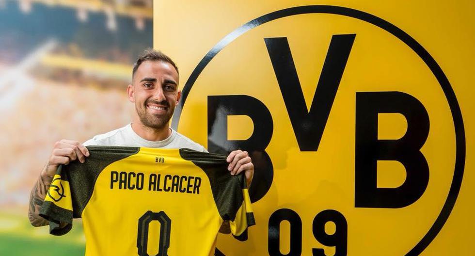 Paco Alcácer estará fuera del Barcelona durante toda la presente temporada. | Foto: Borussia Dortmund