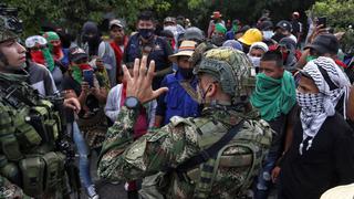 Colombia: Minga indígena es atacada a balazos en Cali, pero también son acusados de agredir a civiles