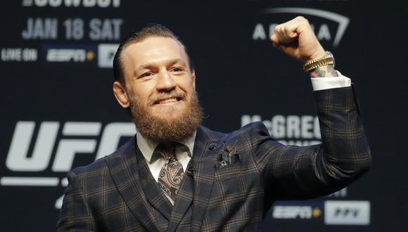 Conor McGregor vs. Donald Cerrone protagonizarán el combate estelar del UFC 246 | Foto: AP