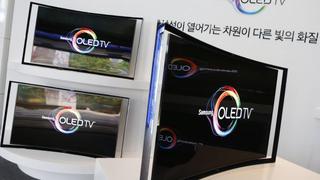 Samsung lanzó su primer televisor curvo con pantalla OLED
