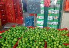 Precio del limón baja a S/ 10 el kg en Mercado Mayorista de Lima