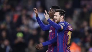 Barcelona vs. Levante: Dembélé anotó el 2-0 tras sensacional asistencia de Messi | VIDEO