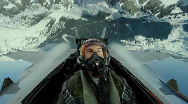 Tom Cruise stars in several impact aerial scenes in "Top Gun: Maverick"