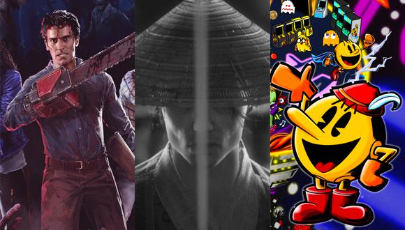 Entre los títulos más destacados del mes, tenemos Trek to Yomi, Evil Dead: The Game y Pac-Man Museum +. (Foto: Composición)