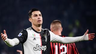 Cristiano Ronaldo se dirigió molesto al vestuario tras ser cambiado en el Juventus vs. Milan | VIDEO