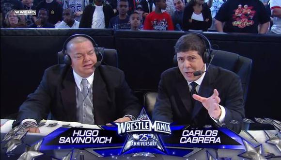 Carlos Cabrera fue despedido y dejará las transmisiones de la WWE tras 29 años. (Foto: Difusión)