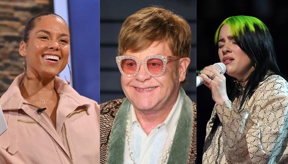 Elton John está organizando un concierto benéfico desde casa para subir los ánimos del público estadounidense. (Foto: AFP)
