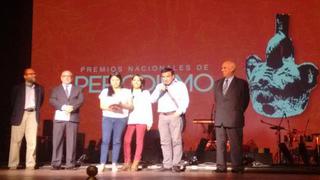 IPYS entregó los Premios Nacionales de Periodismo