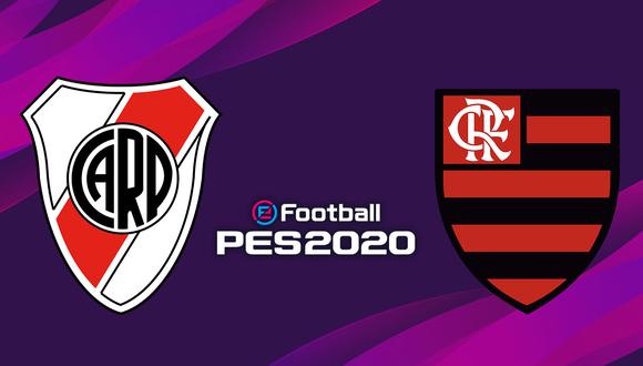 River vs. Flamengo, final de la Copa Libertadores 2019. (PES 2020)