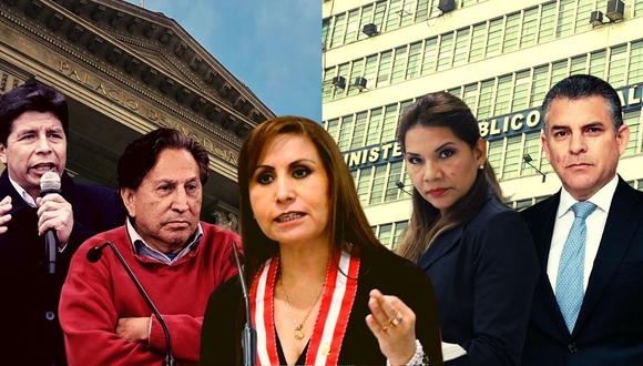 Pedro Castillo, Alejandro Toledo, Patricia Benavides, Marita Barreto y Rafael Vela entre los personajes que marcaron el año judicial del 2023.