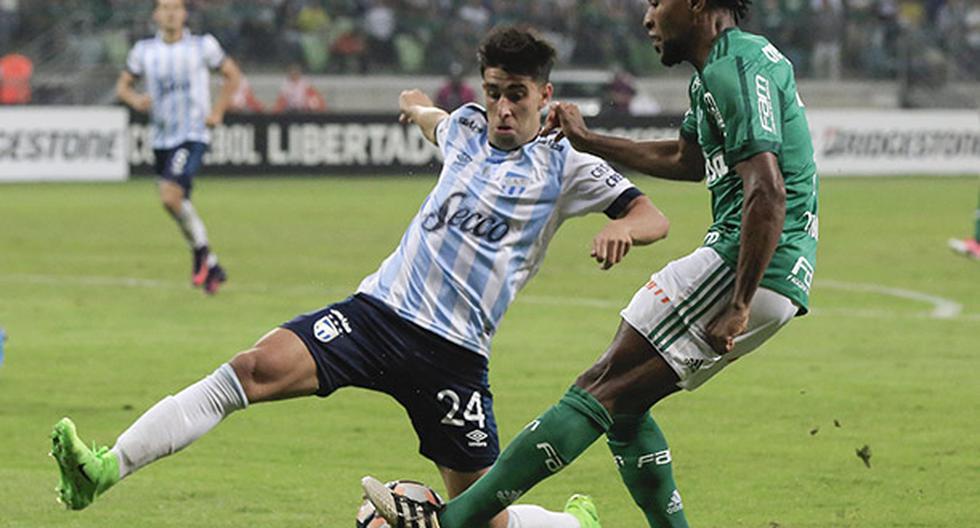 Palmeiras venció 3-1 al Atlético Tucumán, que quedó fuera de la Copa Libertadores. (Foto: EFE)
