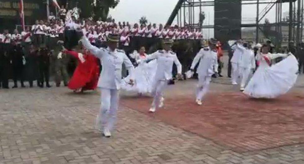 El Ejército festejó la clasificación en la sede de la Brigada de las Fuerzas Especiales de la Escuela Militar de Chorrillos \"Francisco Bolognesi\". (Foto: Captura)
