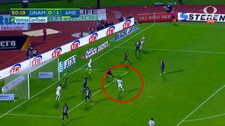 América vs. Pumas: así fue el gol de Martín Rodríguez que le dio vida a los universitarios | VIDEO