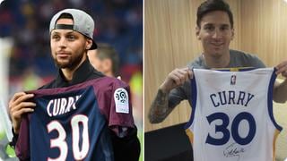 Stephen Curry felicitó a Lionel Messi por el número de dorsal que usará como jugador del PSG
