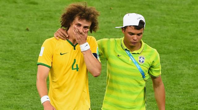 Brasil vs. Alemania: el llanto de los jugadores brasileños - 1