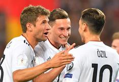 Alemania goleó 6-0 a Noruega y tiene pie y medio dentro del Mundial Rusia 2018