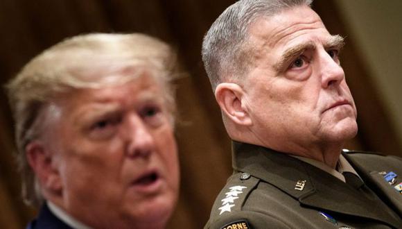 Donald Trump ha mantenido por momentos tensión con el Ejército. (Getty Images).