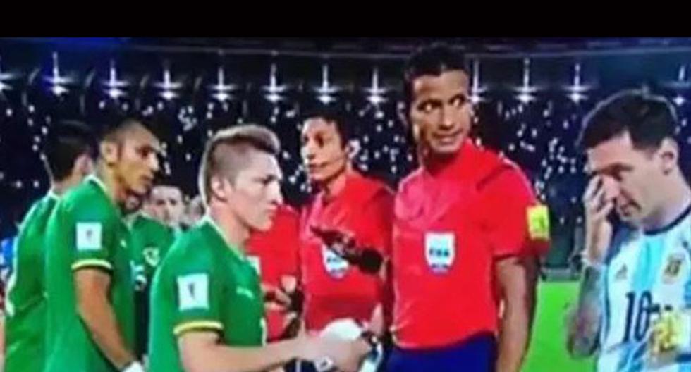 Momento incómodo el de la selección boliviana previo al partido contra Argentina. (Video: YouTube)