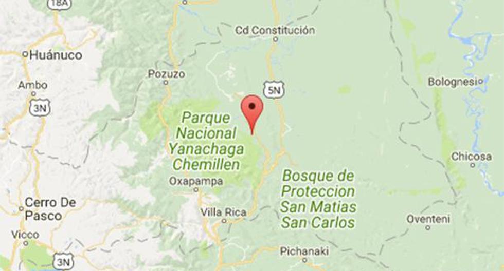 Perú. Un fuerte sismo sacudió Pasco sin causar daños ni víctimas, informó el IGP. (Foto: IGP)