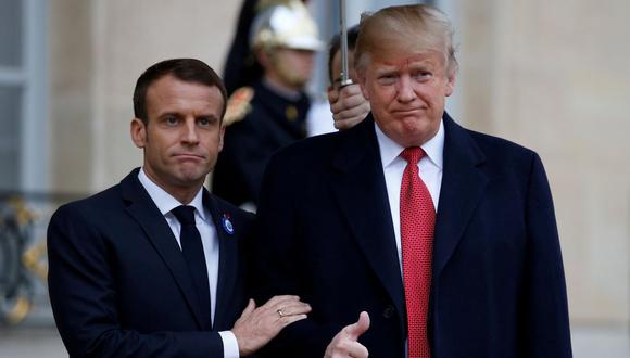 Macron, que todavía defiende el acuerdo nuclear de 2015, del que Estados Unidos se retiró, se reúne regularmente con el presidente de Irán. (Foto: Reuters)