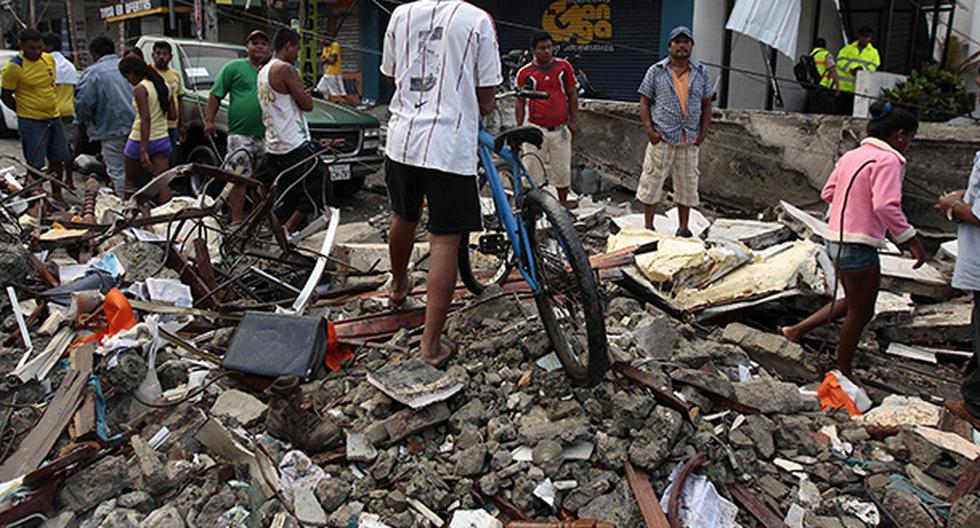Más de 1.900 réplicas del terremoto de magnitud 7,8 de abril en Ecuador. (Foto: EFE)