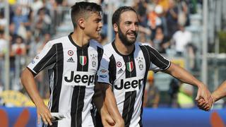 Juventus venció a Empoli con doblete de Higuaín y gol de Dybala