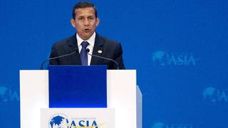 Humala presentó al Perú como "una plataforma competitiva" en Foro de Boao


