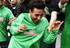 Claudio Pizarro: así se vivió su gol 102 con Werder Bremen desde tribuna