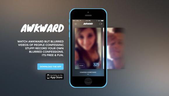 Awkward, la app para grabar y ver confesiones anónimas en video