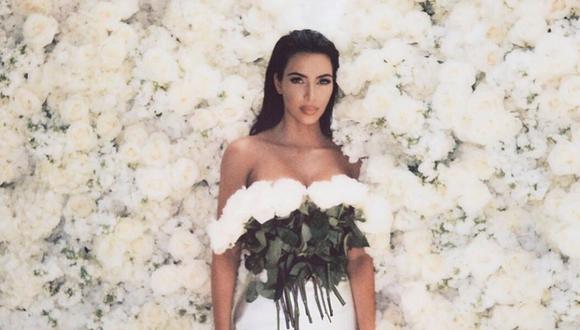 Kim Kardashian usó su cuenta de Instagram para sorprender a todos sus seguidores. (Foto: Instagram)