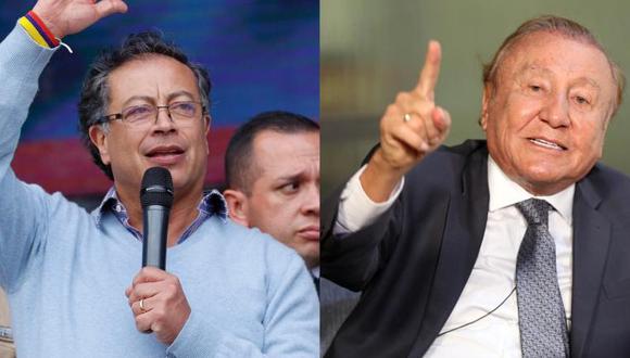 Gustavo Petro (Pacto Histórico) y Rodolfo Hernández (Liga de Gobernantes Anticorrupción) disputarán la segunda vuelta presidencial en Colombia el 19 de junio. (FOTO: Mauricio Dueñas, EFE y Milton Díaz, EL TIEMPO).