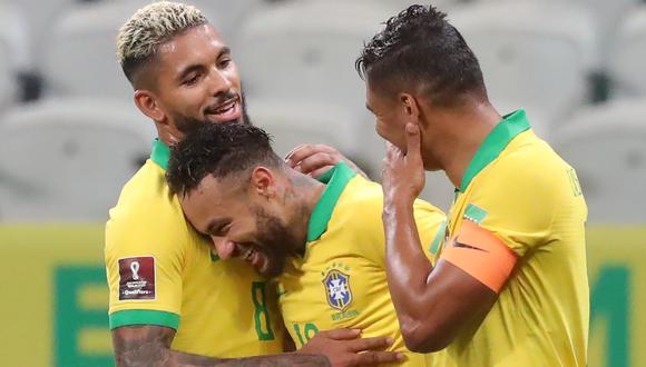 Neymar ha confirmado que pasa un gran momento futbolístico y ha asumido el liderazgo en un Brasil demoledor. (Foto: Agencias).