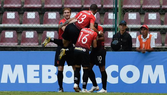 Sport Huancayo vs. Caracas: venezolanos anotaron el 1-0 ante pasividad de peruanos por Sudamericana. (Foto: AFP)