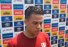 Perú vs Venezuela: Cristian Benavente y lo que dijo tras su primer entrenamiento