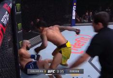 UFC: Charles Oliveira y el brutal nocaut contra Jared Gordon en el primer round | VIDEO