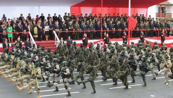Parada Militar congregará a 12 mil agentes de las FFAA y PNP