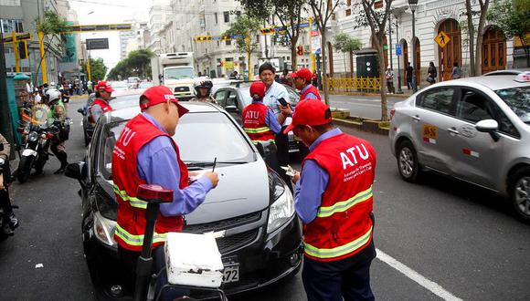 La Autoridad de Transporte Urbano para Lima y Callao (ATU) ha realizado operativos en diferentes puntos de la ciudad. (Foto: ATU)