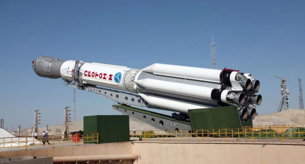 Imagen referencial de cohete Protón ruso. (Foto: EFE)