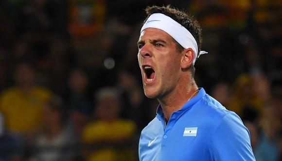 Del Potro tras eliminar a Djokovic: "No esperaba ganarlo"