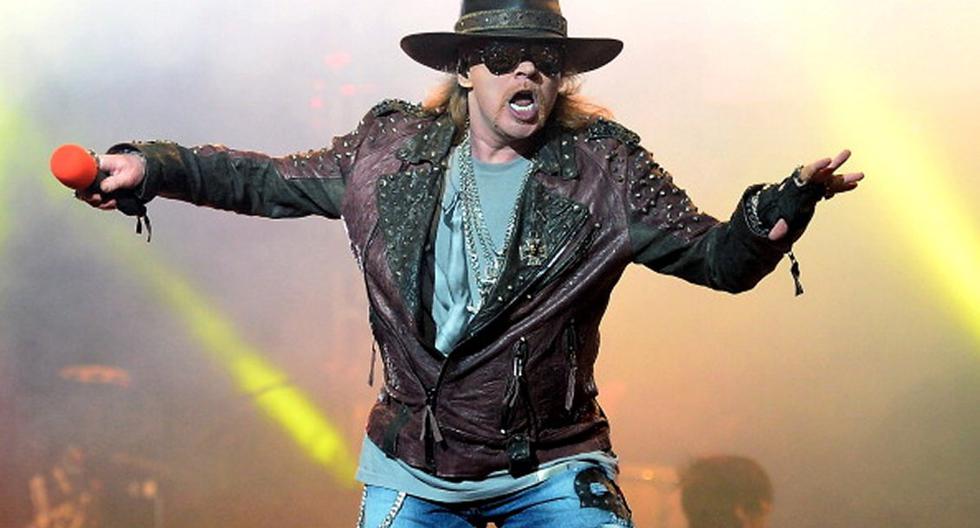 Axl Rose no confirma reencuentro de Guns N\' Roses. (Foto: Getty Images)